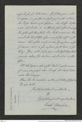 Nachlass Franz Steindachner, Brief von Gustav Schneider (senior) an Franz Steindachner (06.06.1880), Inv.Nr. 461.19, Seite 4